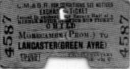 The first railway ticket