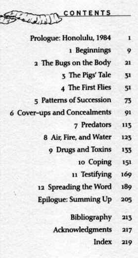 contents of the book