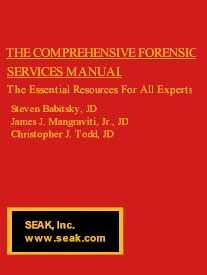 The Comprehensive Forensic Services Manual: The Essential Resources for all Experts