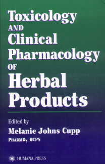 Toxicology and Clinical Pharmacology of Herbal Products