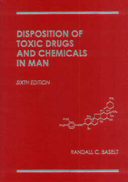 Disposition of Toxic Drugs and Chemicals in Man, 6th Edition, by Randall C. Baselt, Biomedical Publications, P.O. Box 8299, Foster City, CA 94404, U.S.A