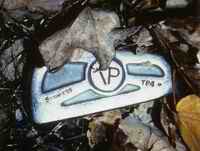 The murder weapon in the Moxley-Skakel case - the head portion of a six iron gold club