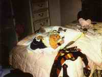 A view of JonBenet Ramsey's bedroom