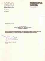 Certificate issued by Professor Dennis W. Lincoln to this author