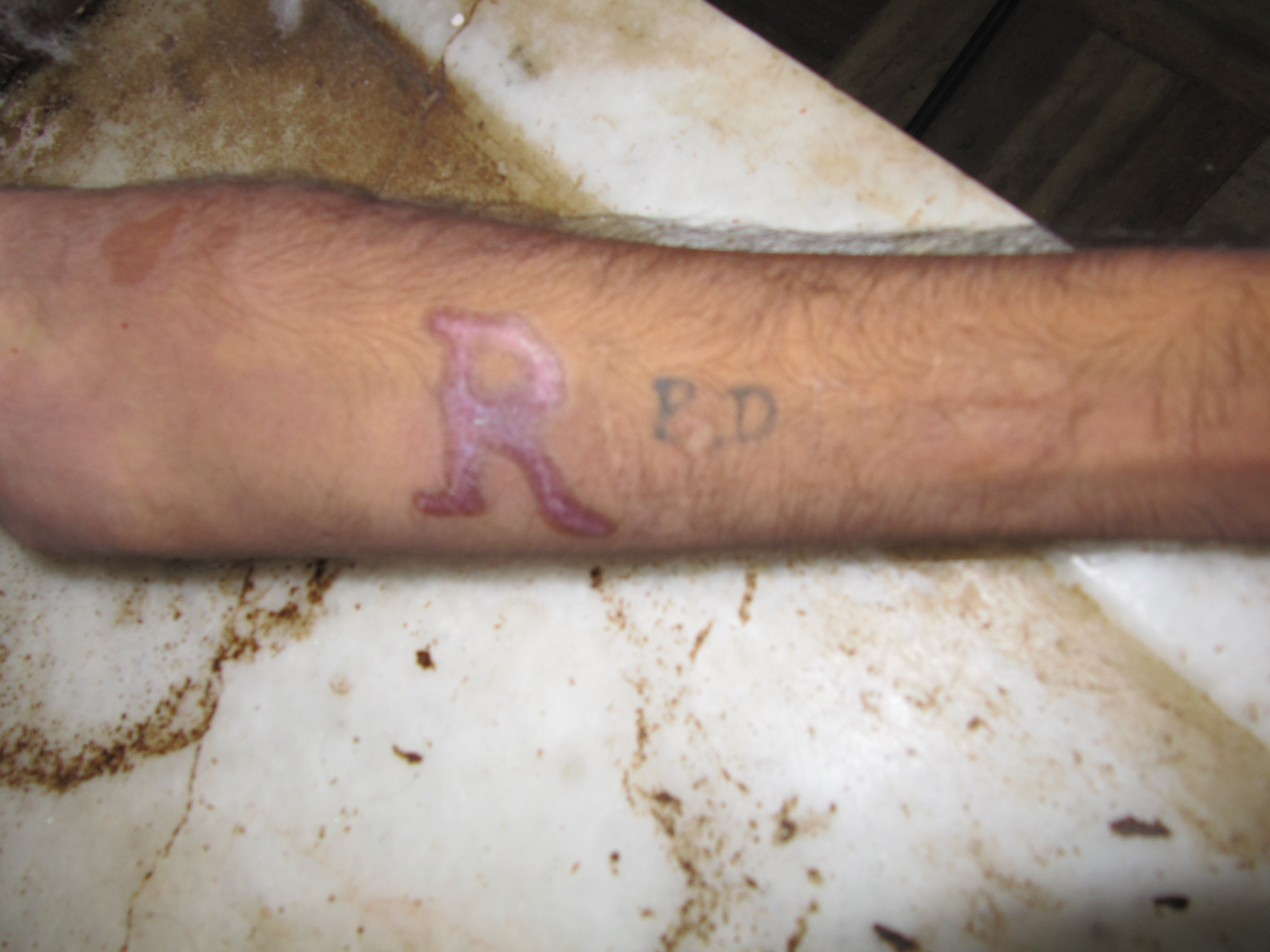 poster 6 - Scar by Branding- Alphabet R